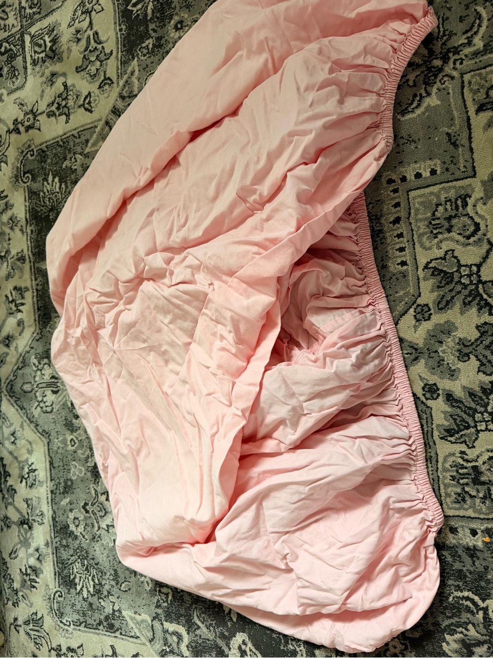 Light Pink Fitted Sheet